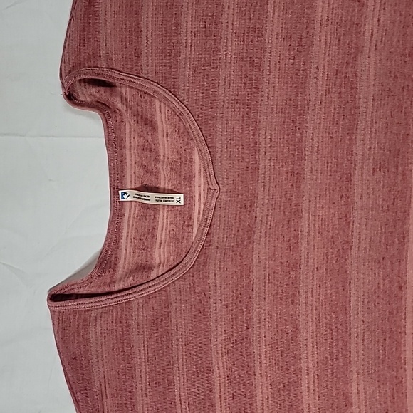 Kuhl Sylvie Linen Blend Long Sleeve Lightweight Knit Pullover Shirt Pink Sz XL - Picture 6 of 16